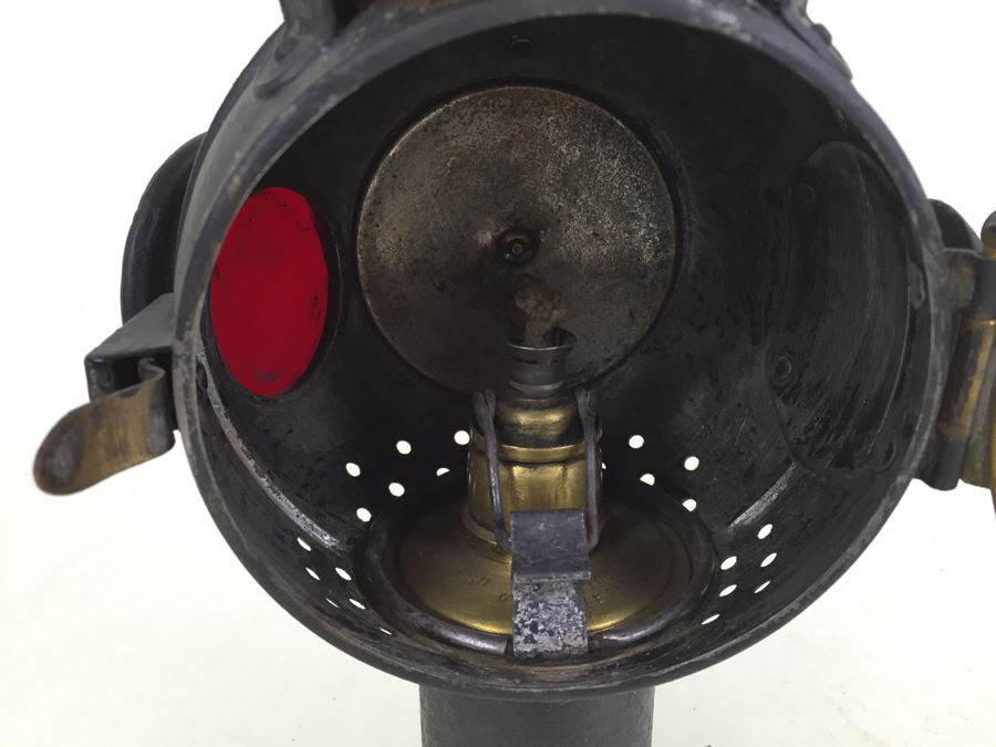 Antique Automobile Light 'Les Vestales' Phares Besnard No. 1864 UNIS France [Photo 12]