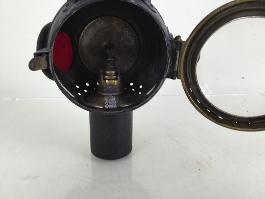 Antique Automobile Light 'Les Vestales' Phares Besnard No. 1864 UNIS France [Photo 11]