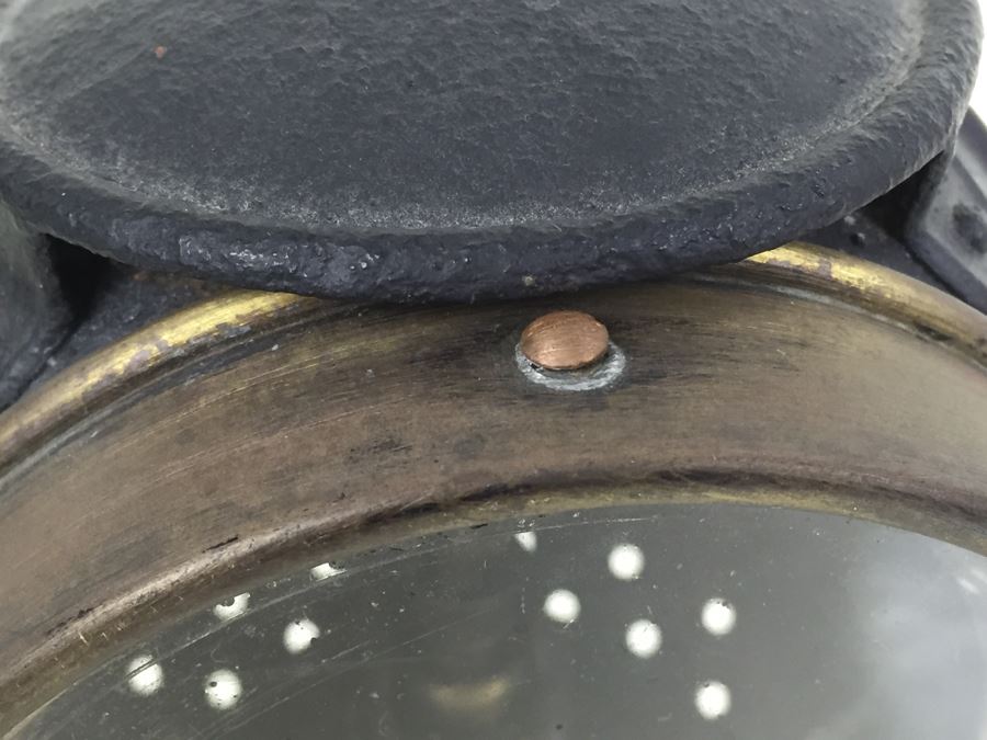 Antique Automobile Light 'Les Vestales' Phares Besnard No. 1864 UNIS France [Photo 14]