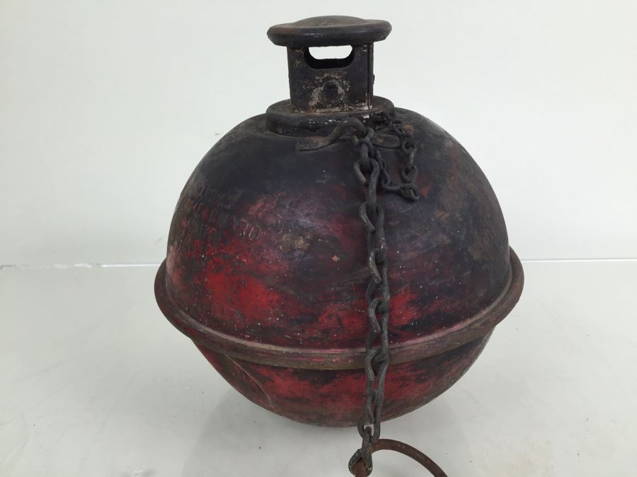 Vintage ANTHES Flame Guard No. 1701 Torch Road Flare Smudge Pot [Photo 3]