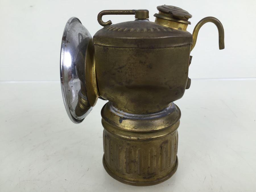 Vintage Justrite Carbide Miners' Lantern Lamp [Photo 2]