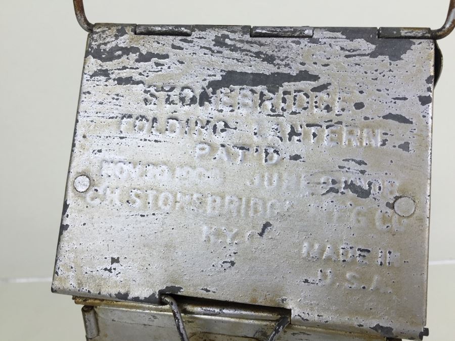 Stonebridge Folding Lantern World War One WWI Trench Light Lantern [Photo 2]