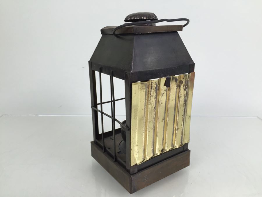 Vintage Maritime Ships Lantern MADE IN HONG KONG [Photo 9]