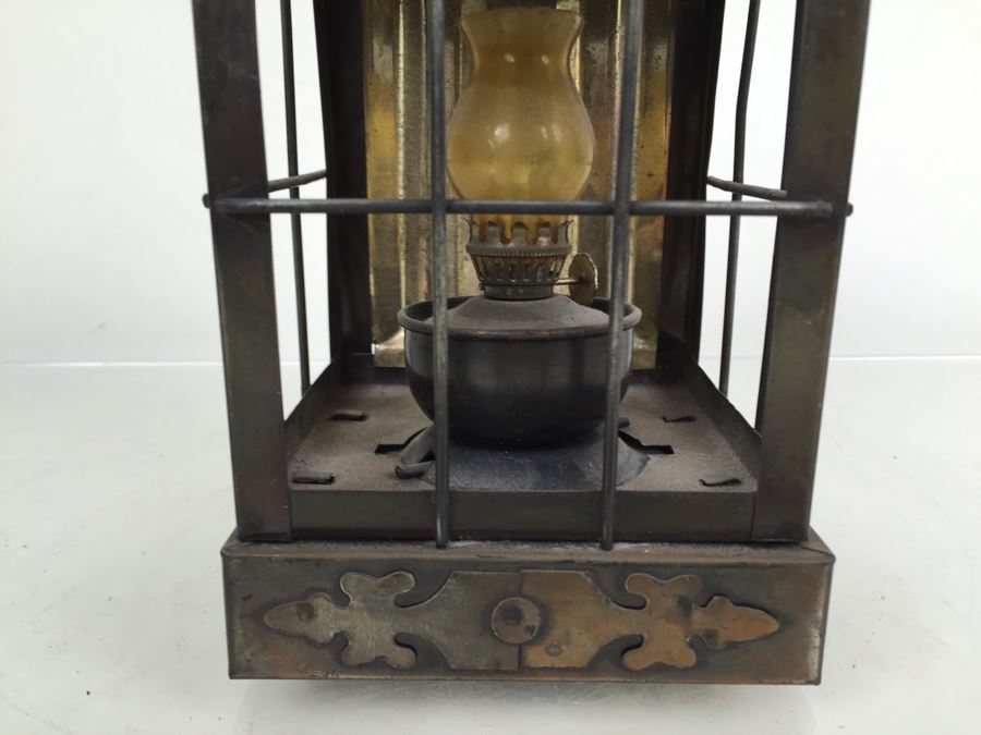 Vintage Maritime Ships Lantern MADE IN HONG KONG [Photo 6]