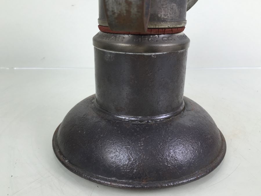 Rare Dew-R-Lite Inspectors Lamp Railroad Lantern Dewar Manufacturing Co Brooklyn NY No. 2155 [Photo 15]