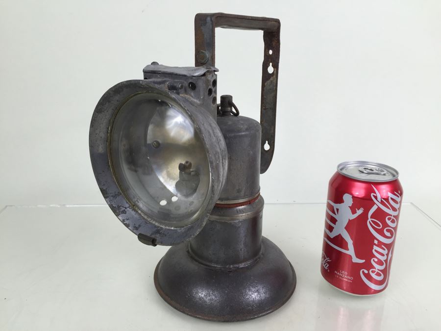 Rare Dew-R-Lite Inspectors Lamp Railroad Lantern Dewar Manufacturing Co Brooklyn NY No. 2155 [Photo 1]