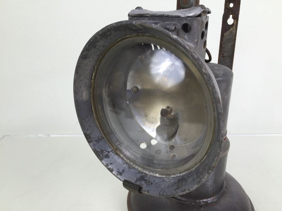 Rare Dew-R-Lite Inspectors Lamp Railroad Lantern Dewar Manufacturing Co Brooklyn NY No. 2155 [Photo 2]