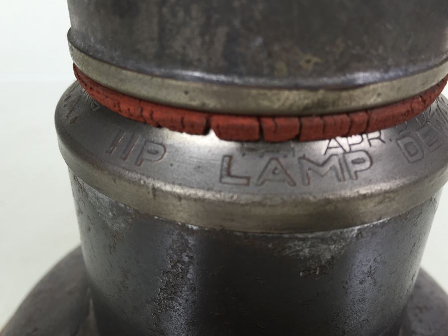 Rare Dew-R-Lite Inspectors Lamp Railroad Lantern Dewar Manufacturing Co Brooklyn NY No. 2155 [Photo 12]