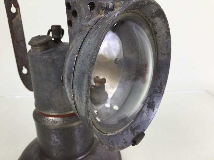 Rare Dew-R-Lite Inspectors Lamp Railroad Lantern Dewar Manufacturing Co Brooklyn NY No. 2155 [Photo 7]