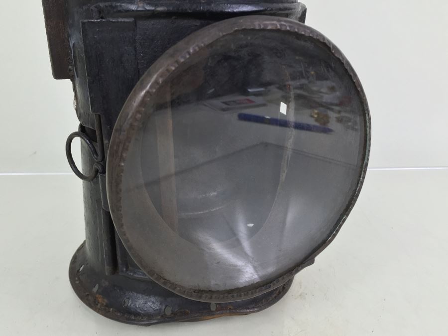 Old Railroad Lantern Maker Unknown [Photo 17]