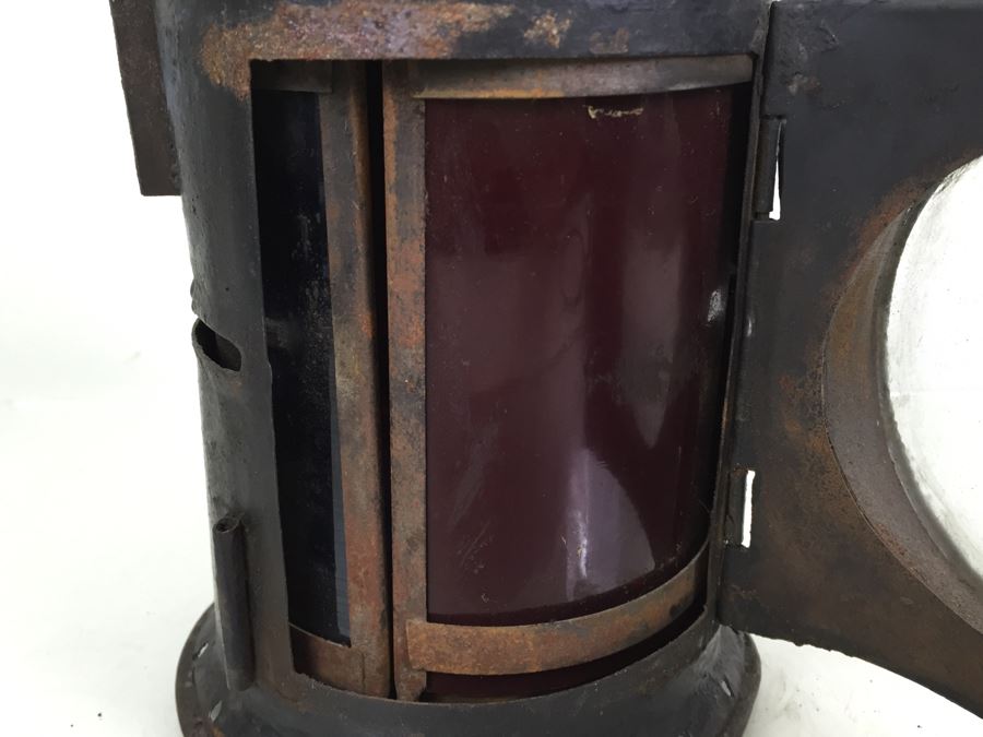 Old Railroad Lantern Maker Unknown [Photo 2]