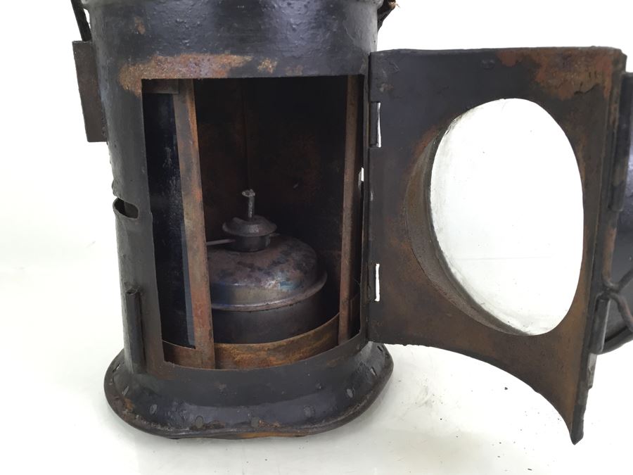 Old Railroad Lantern Maker Unknown [Photo 19]