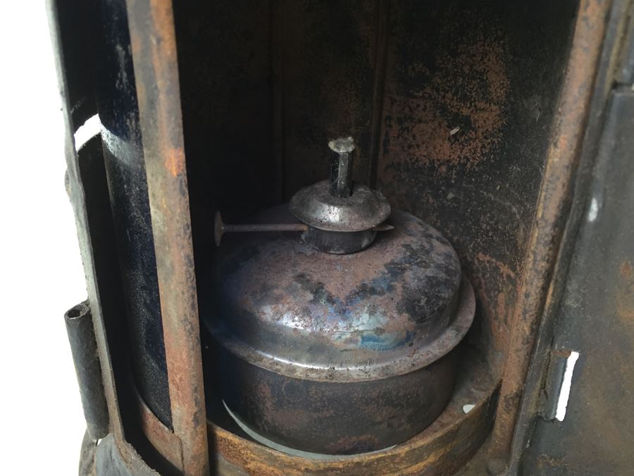 Old Railroad Lantern Maker Unknown [Photo 24]