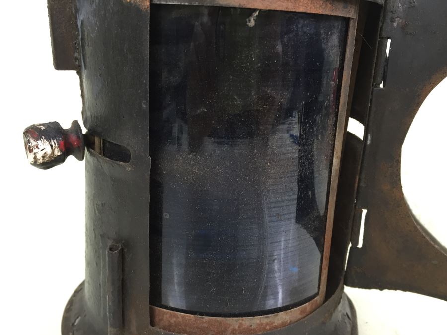 Old Railroad Lantern Maker Unknown [Photo 21]