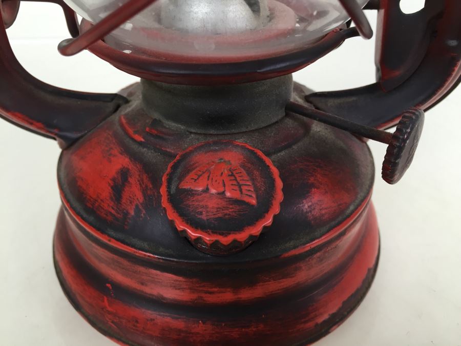 Vintage Red Lantern Winged Wheel No. 400 Made In Japan [Photo 5]