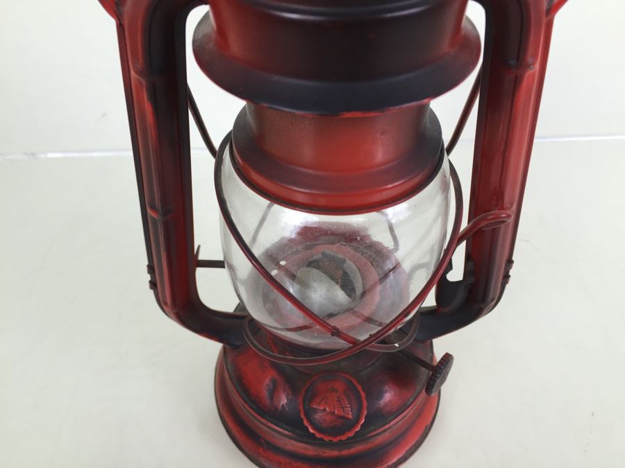 Vintage Red Lantern Winged Wheel No. 400 Made In Japan [Photo 8]