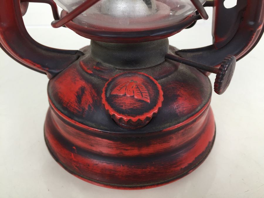 Vintage Red Lantern Winged Wheel No. 400 Made In Japan [Photo 6]