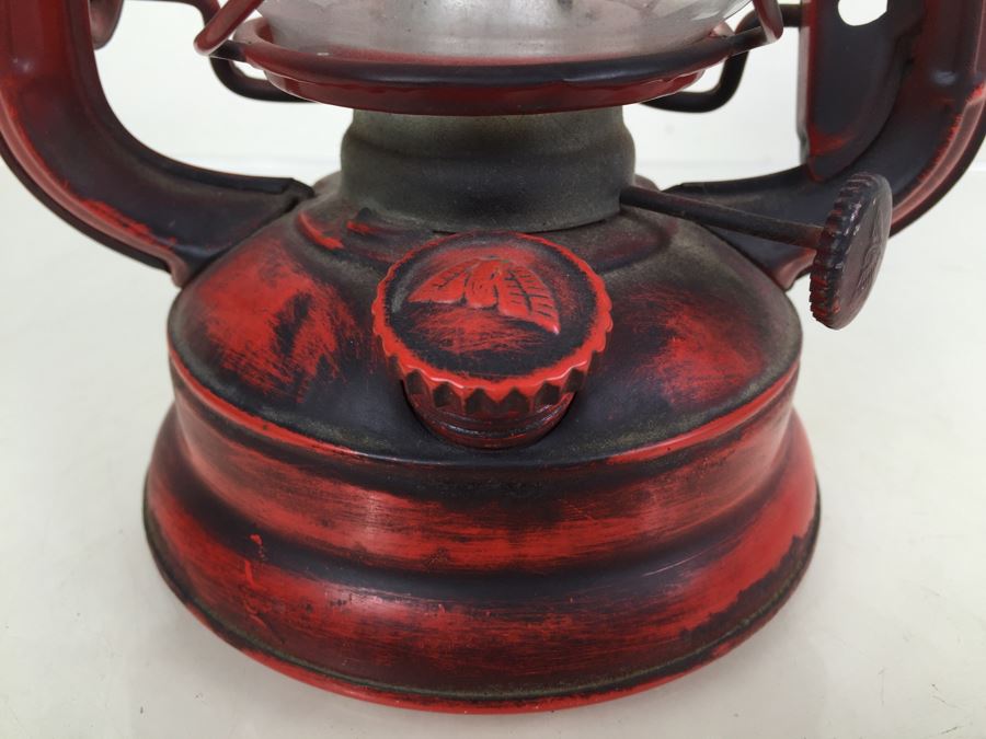 Vintage Red Lantern Winged Wheel No. 400 Made In Japan [Photo 4]