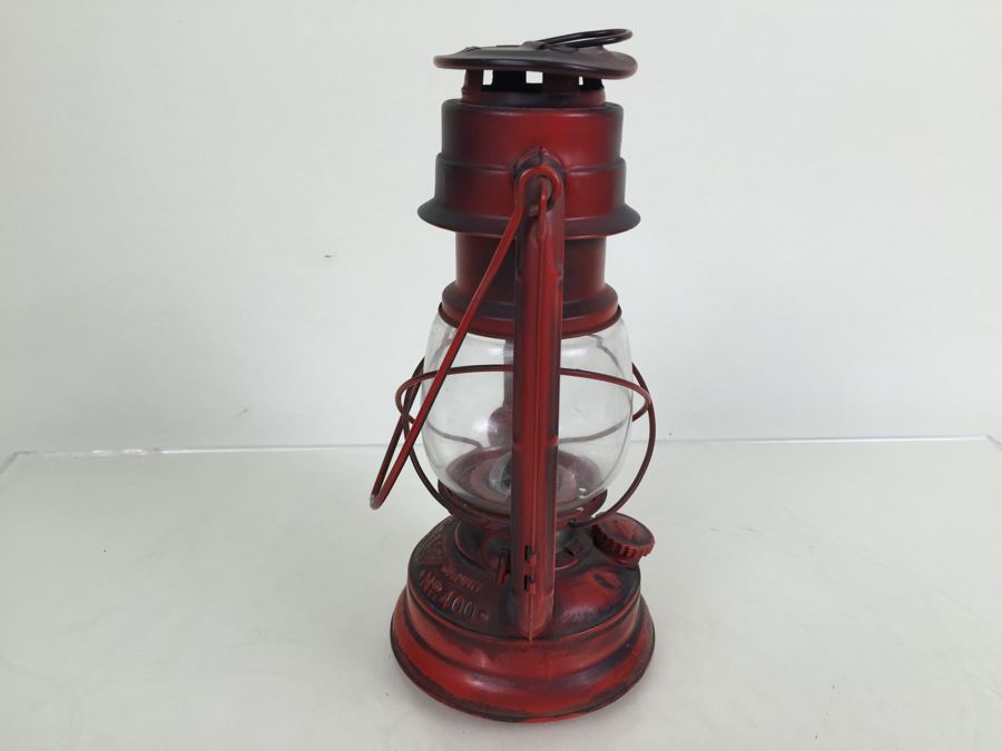 Vintage Red Lantern Winged Wheel No. 400 Made In Japan [Photo 9]