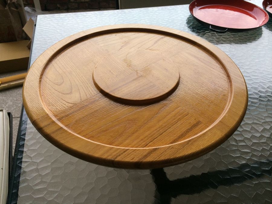 Wooden Lazy Susan #1 [Photo 1]