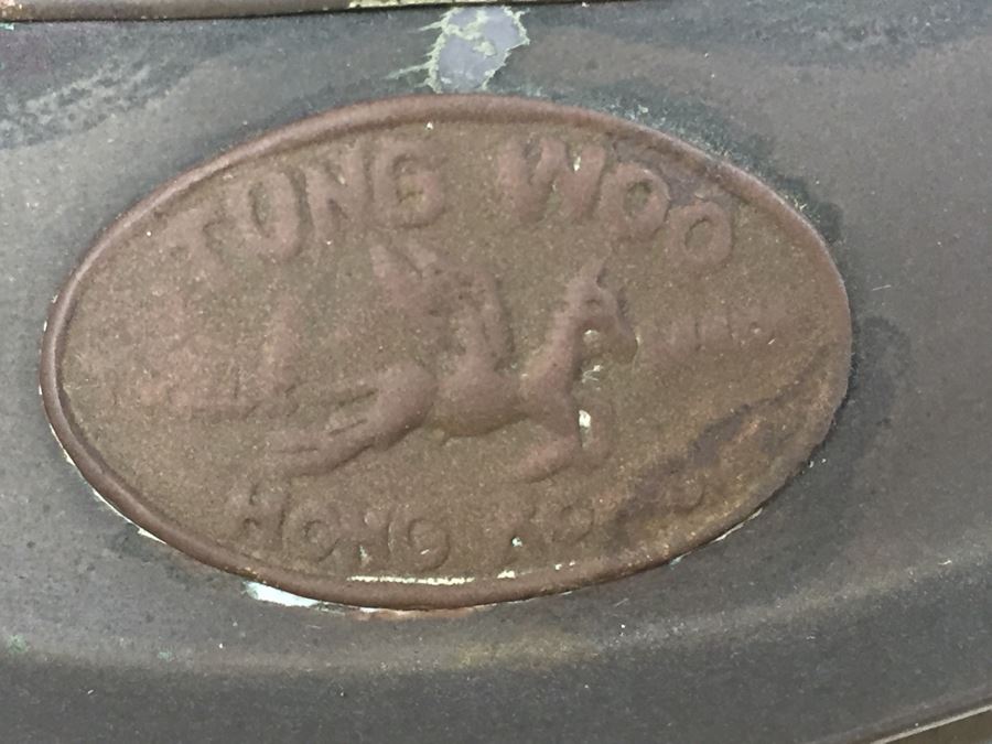 Vintag Anchor Brass Lantern Tung Woo Hong Kong [Photo 8]