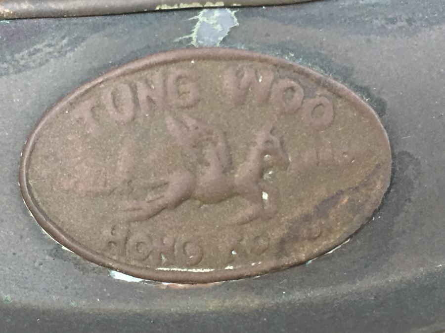 Vintag Anchor Brass Lantern Tung Woo Hong Kong [Photo 9]