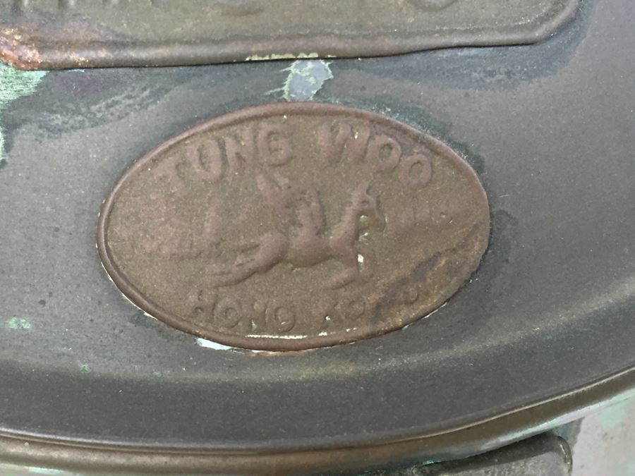 Vintag Anchor Brass Lantern Tung Woo Hong Kong [Photo 7]