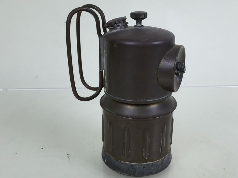 Vintage Justrite Carbide Miners' Lantern Lamp [Photo 3]