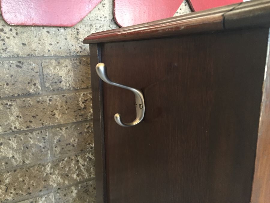 Vintage Cabinet With Glass Door Front And Drawer [Photo 16]