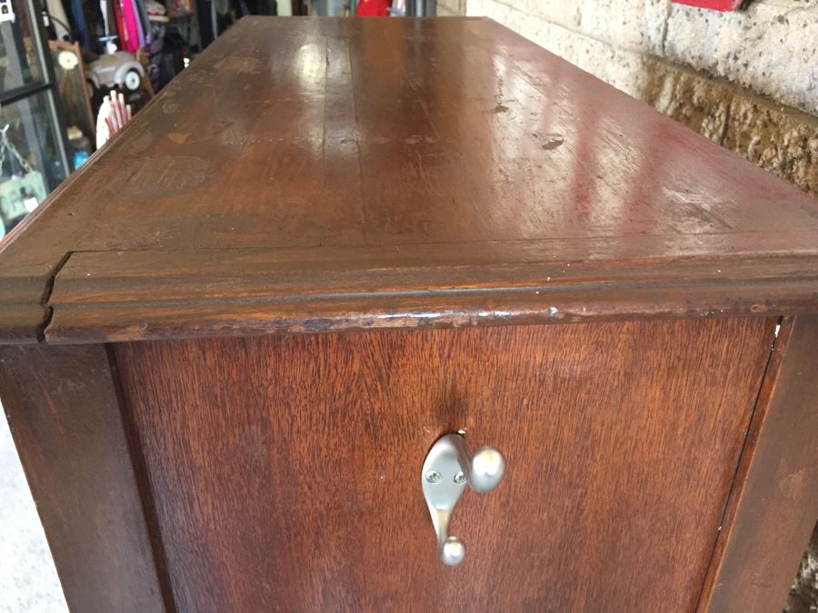 Vintage Cabinet With Glass Door Front And Drawer [Photo 17]
