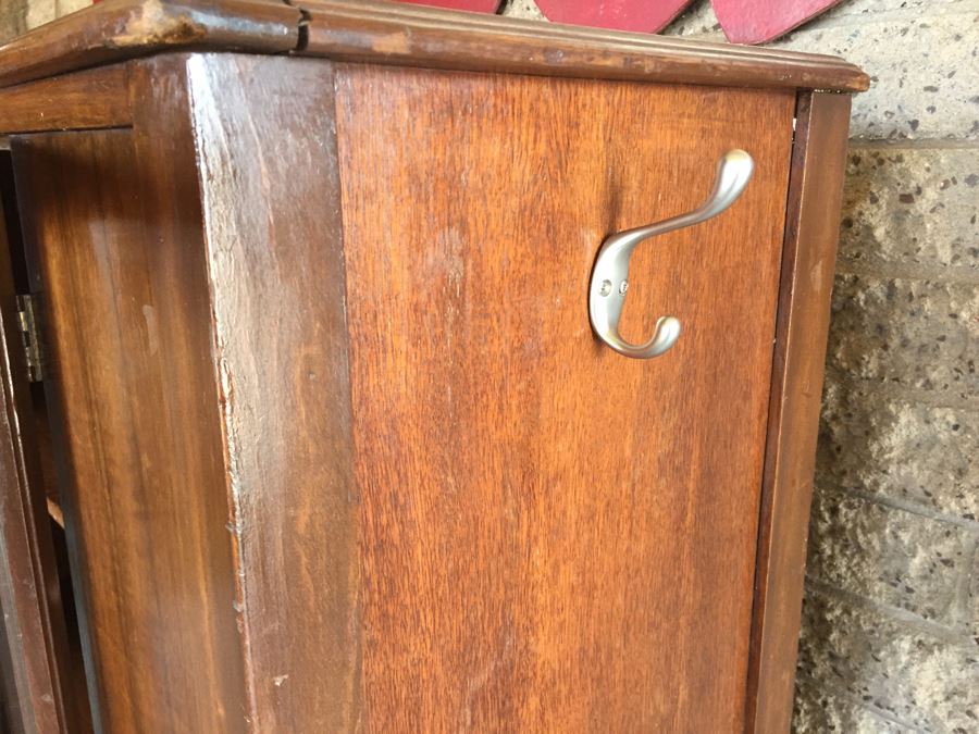 Vintage Cabinet With Glass Door Front And Drawer [Photo 15]