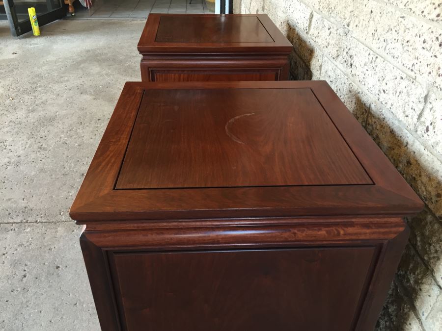 Stunning Rosewood Nightstands End Tables [Photo 13]