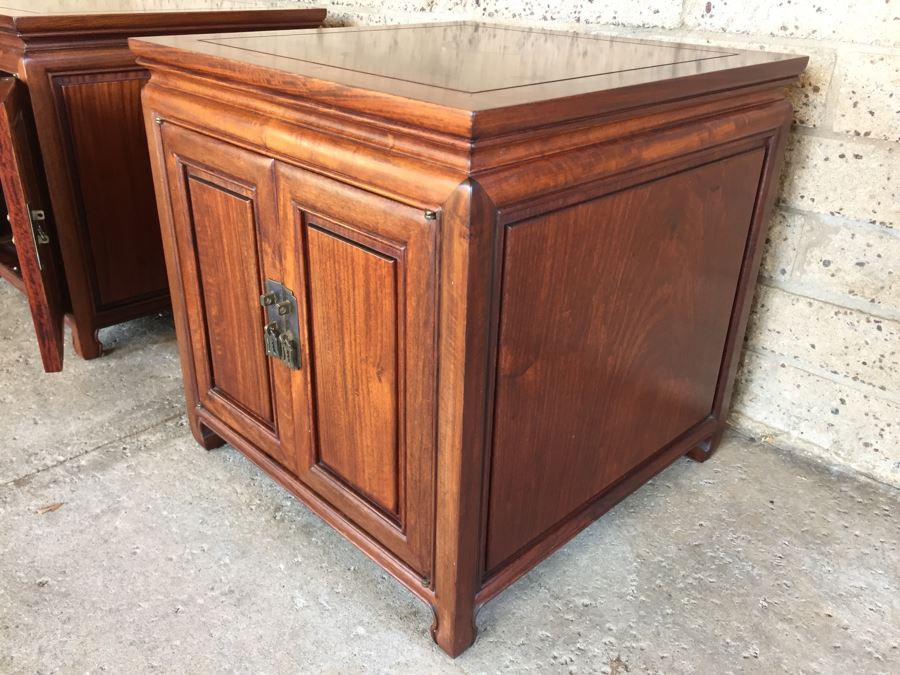 Stunning Rosewood Nightstands End Tables [Photo 20]