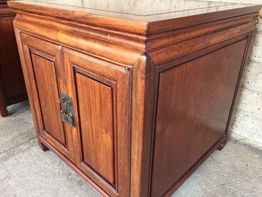 Stunning Rosewood Nightstands End Tables [Photo 21]