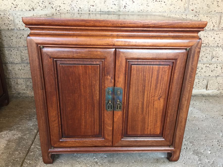 Stunning Rosewood Nightstands End Tables [Photo 4]