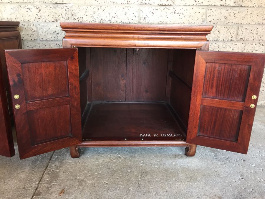 Stunning Rosewood Nightstands End Tables [Photo 15]