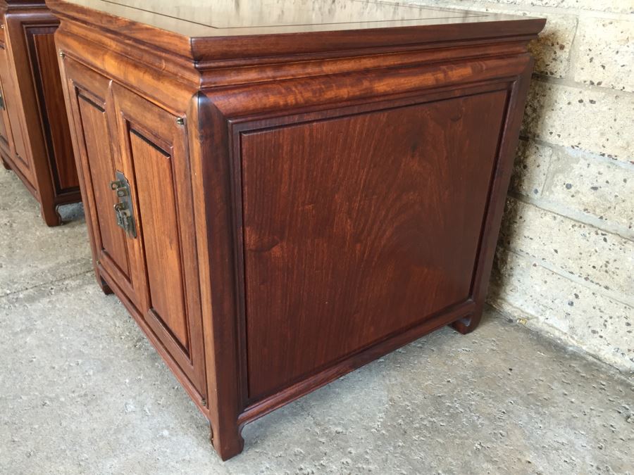 Stunning Rosewood Nightstands End Tables [Photo 9]