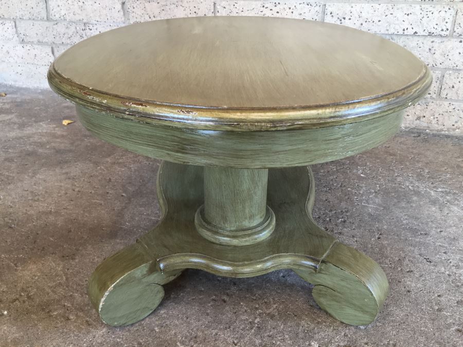Vintage Avocado Green Coffee Table [Photo 6]