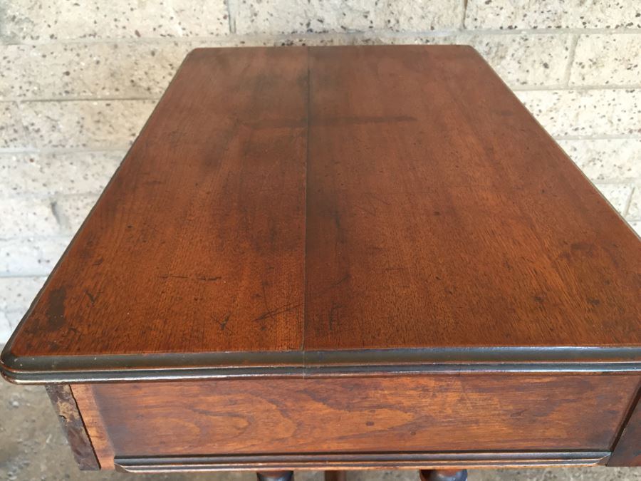 Vintage Wooden Desk [Photo 7]