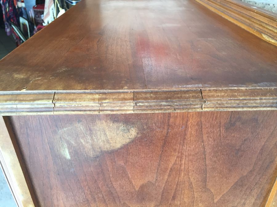 Vintage Chest Of Drawers Dresser On Casters [Photo 14]