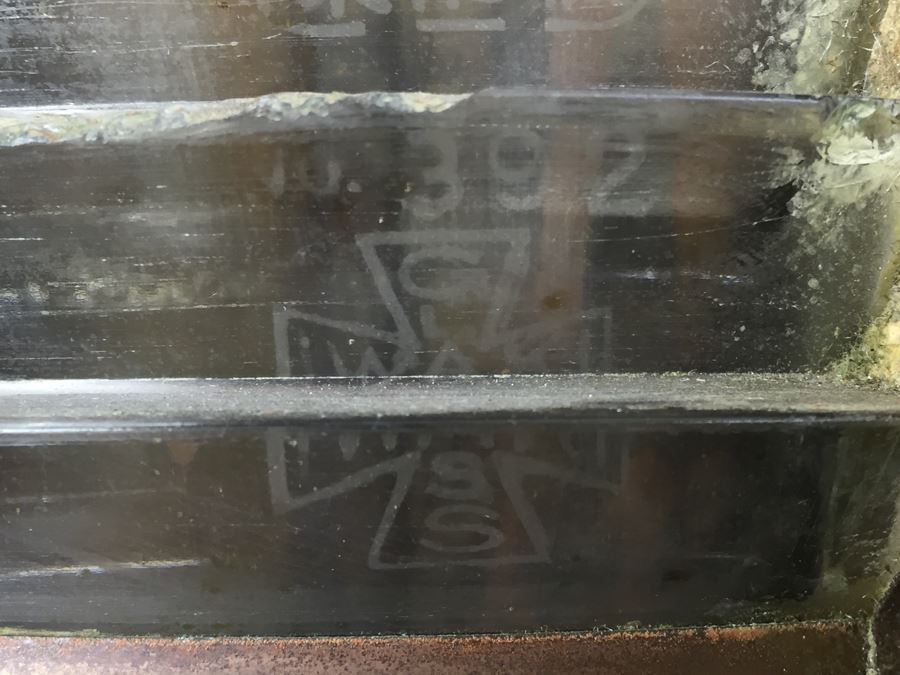 Large Vintage Japanese Ship Lantern Copper Brass Stern Nautical Naval Light [Photo 34]