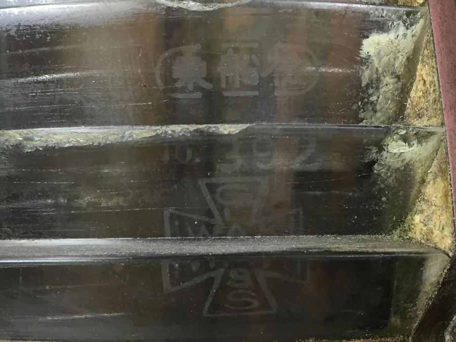 Large Vintage Japanese Ship Lantern Copper Brass Stern Nautical Naval Light [Photo 35]