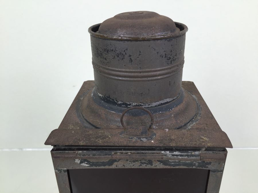 Vintage Signal Lantern Maker Unknown [Photo 6]