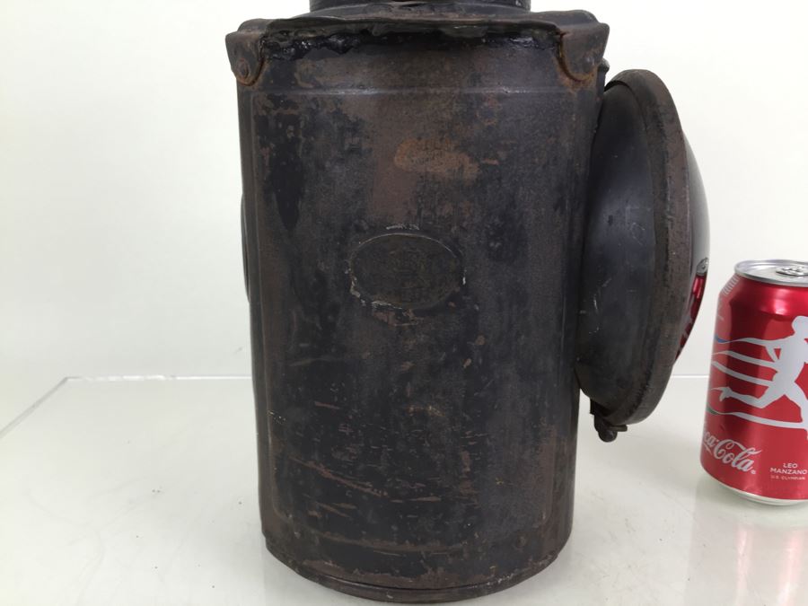 Antique Railroad Lantern The Non Sweating Adlake Lamp Chicago Adams & Westlake Company Marked SP [Photo 10]