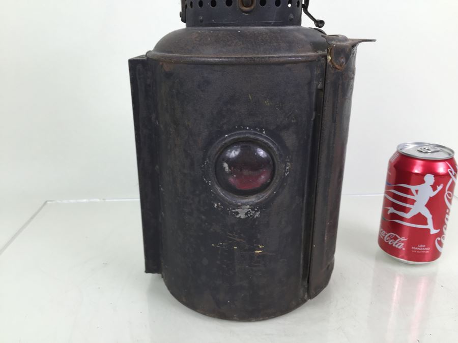 Antique Railroad Lantern The Non Sweating Adlake Lamp Chicago Adams & Westlake Company Marked SP [Photo 2]