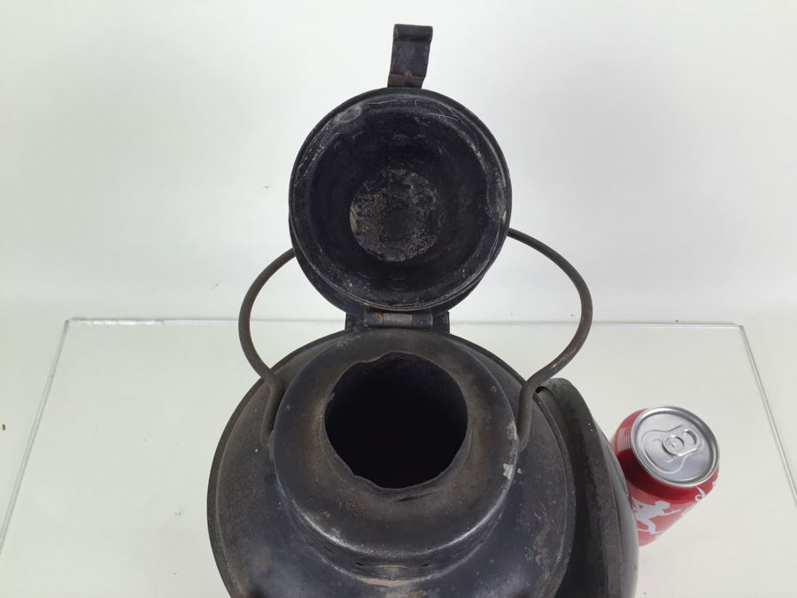 Antique Railroad Lantern The Non Sweating Adlake Lamp Chicago Adams & Westlake Company Marked SP [Photo 16]