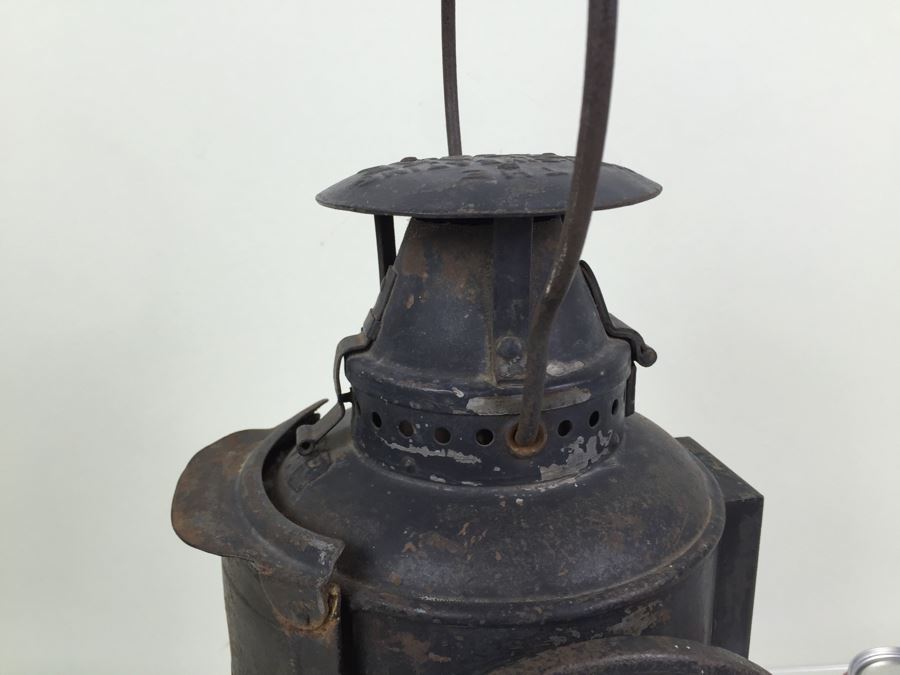 Antique Railroad Lantern The Non Sweating Adlake Lamp Chicago Adams & Westlake Company Marked SP [Photo 8]