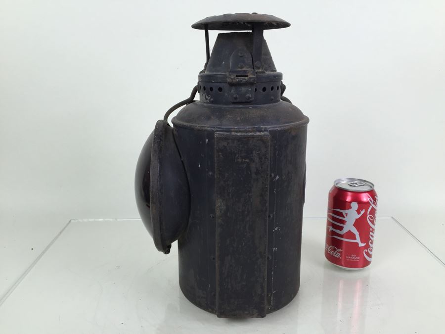 Antique Railroad Lantern The Non Sweating Adlake Lamp Chicago Adams & Westlake Company Marked SP [Photo 15]