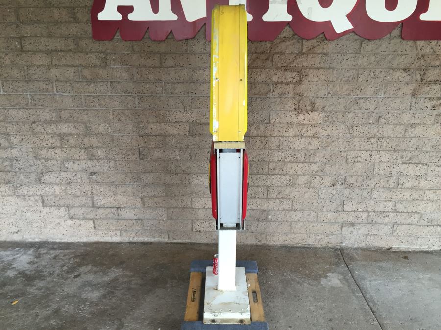 Vintage Early 1970's McDonalds Drive-Thru Sign On Cast Iron Base Featuring The Golden Arches [Photo 6]
