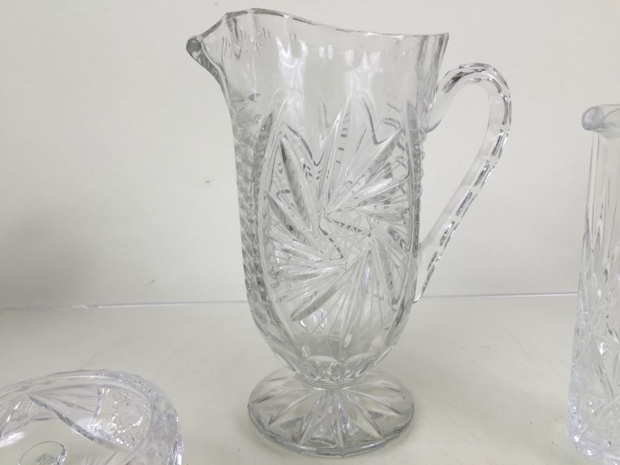 Cut Crystal And Glass Lot [Photo 2]